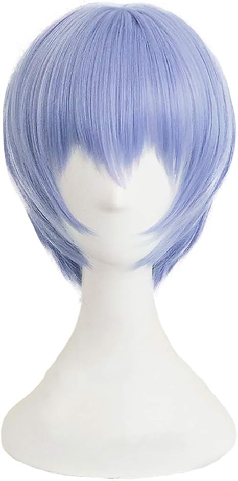 Amazon コスプレ ウィッグ 綾波レイ あやなみれい ウィッグ コスプレ用ウィッグ かつら 耐熱 ネット付き コスプレ コスチューム 仮装 Cosplay コスプレ 仮装 通販
