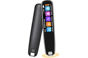GOBUDSGO Upgraded Translation Scanning Pen, Mobile Scanner Translator, Reading Pen, 112 Language Translating Device, OCR Digital for Language Learners Business Travel