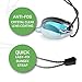 Anti-Fog Juniors Racing Swimming Goggles - by Proswims with Quick Adjustable Elastic Bungee Strap, Hard Case and Bonus Swim Goggles Microfiber Cleaning Cloth