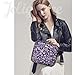 Joligrace Makeup Travel Bag Organizer for Women Cute Cosmetic Storage Train Case Portable Big Large Capacity with Adjustable Dividers for Make-Up Brush Toiletry Jewelry Purple Floral Print