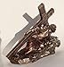 US 10 Inch Jesus Carrying The Cross Cold Cast Bronze Sculpture Figurine