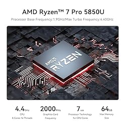 Beelink SER5 Pro Mini PC, AMD Ryzen 7 5850U