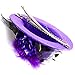 Anleolife Mini Top Hat 5pcs/lot Fascinators For Party Birthday Church Hair Clip Pets Poodles Top Hats Cat