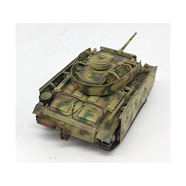 XHH Panzermodell Militär 1/72 Plastictank Modell, WWII Deutschland Nr. 3 Panzer M-Typ Panzer fertiges Modell… – Bild 5