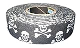 Renfrew Scapa Tapes Renfrew Bright or Patterned Cloth Hockey Tape - 1 Inch - Skull & Crossbones - 1 Inch