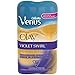 Gillette Venus with a Touch of Olay Shave Gel, Violet Swirl, Twin Pack (7 Ounces Each)