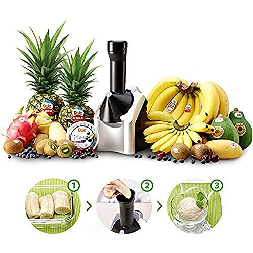 WeWong Fruit Soft Serve Ice Cream Machine,DIY Automatic Household ice