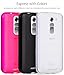LG G2 mini Case, Fosmon DURA-FROST Smooth Durable & Flexible Slim Fit TPU Case Cover for LG G2 Mini - Retail Packaging (Hot Pink)