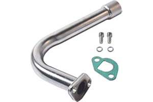 ILTPAFG Exhaust Pipe With Female Threaded For Predator 212cc 196cc Go Kart& Mini Bike, For Honda GX160,GX200,For Coleman Powersports CT200U1