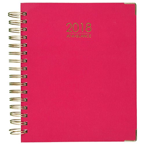 AT-A-GLANCE Daily / Monthly Planner, January 2018 - December 2018, 8-7/8