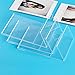 CAIUL Clear Acrylic Film Photo Frame Compatible with Fujifilm Instax Mini 8 8+ 9 70 7s 90 25 26 50s, Instax SP-2, Polaroid PIC-300 Z2300 Film, L Model, Set of 3