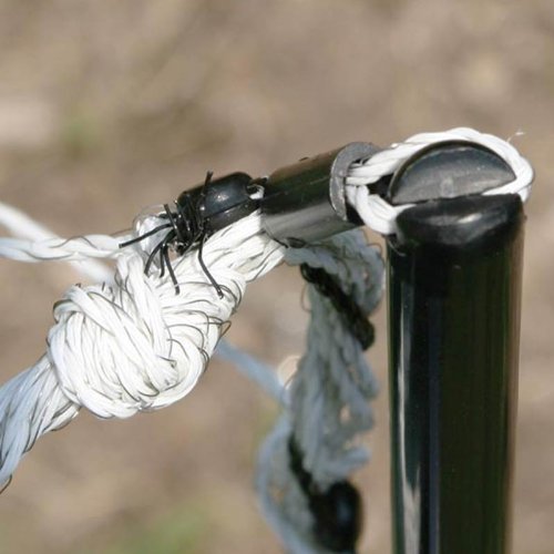 Powerfields P-75-W Electric 32-Inch Sheep Fence-Netting, 32-Inches Tall X 164-Feet Long Netting, 15 Line Post, 19 Stakes, 2 Tie-Down cords, Repair Kit, White Netting - Thumbnail 5