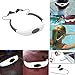 GDreamer Waterproof Mp3 Player Earphones 8GB Swimming Headset Under Water Music Player for Swimming,Surfing,Diving-WhiteG