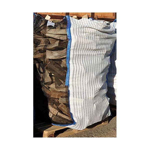 10 Stück Profi - Big Bag für Brennholz Kaminholz Holzbag Woodbag Brennholzsack Holz Big Bag 100 * 100 * 160cm vom…
