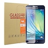 Galaxy A5 Screen Protector - Rerii Tempered Glass Screen Protector for Samsung Galaxy A5, High Definition, 9H Hardness, 0.3mm Thickness, Real Glass Screen Protector