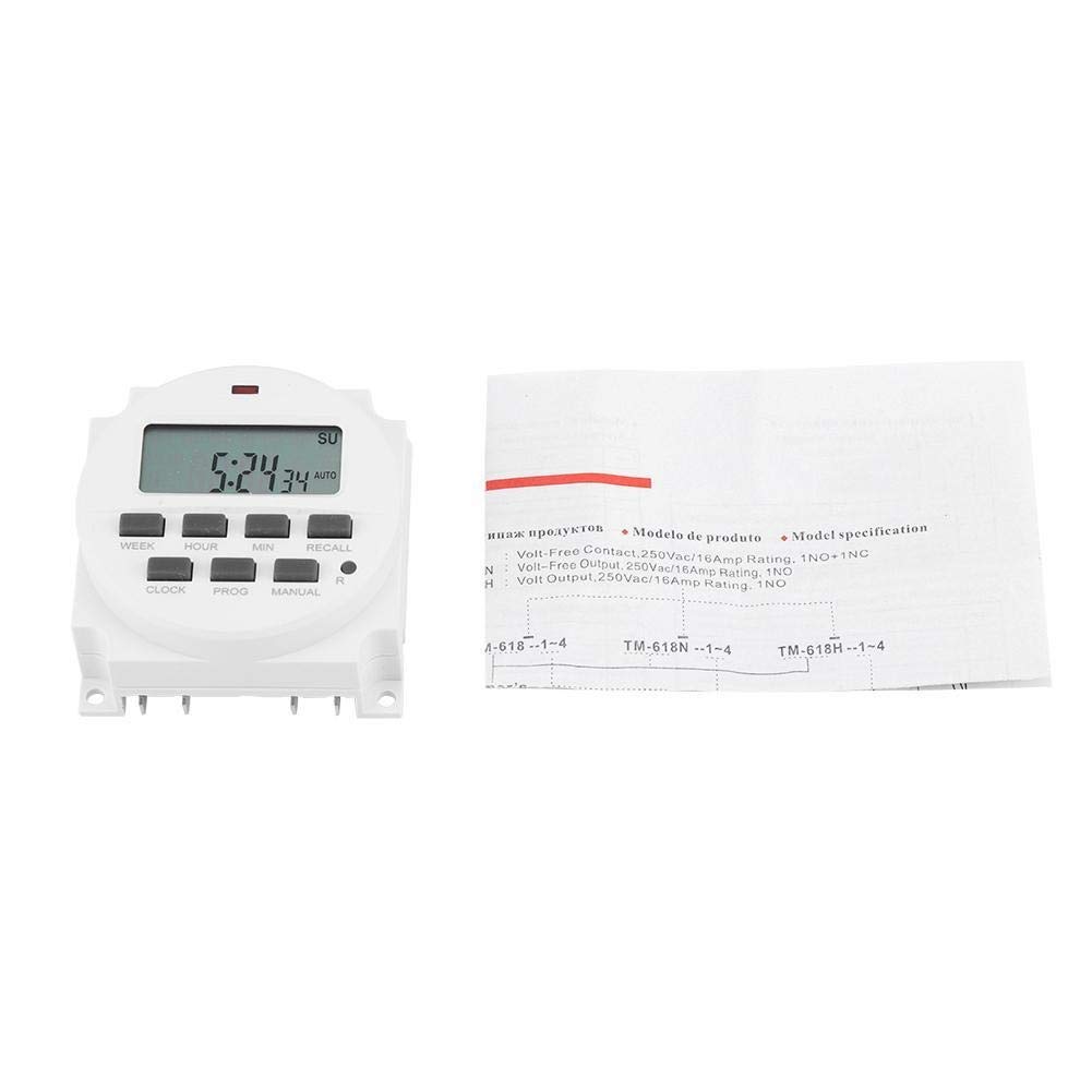Electric Timer - 12V Digital Durable Programmable Smart Control Switch Timer