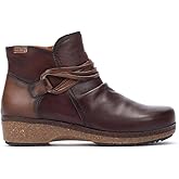 PIKOLINOS Leather Granada W0W-8980 Women's High-Heel Ankle Boot -Caoba 6.5-7 M US