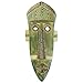 NOVICA Decorative Wood Mask, Gray