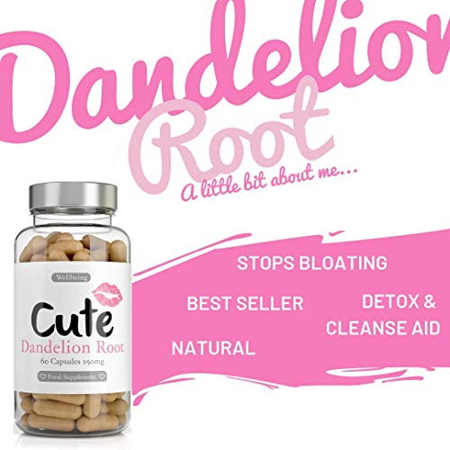 Dandelion Root Water Pills for Women Safe and Natural Water Retention