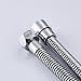 KES I8150 Bathroom Replacement Shower Hose Reinforced High Pressure 5 Ft or 1.5 Meter Stainless Steel Interlock for Shower Head/Bidet Sprayer, Chrome