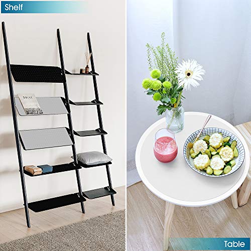 Yachee 3 Rolls EVA Cabinet Liners, Extra Large Non-Slip Non-Adhesive Shelf Liners for Kitchen Cabinets Cupboard Drawer Cushion Shelves, Washable Antifouling Refrigerator Liners, 24"x 60" - Transparent - Thumbnail 7