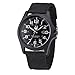 Creazy® Outdoor Mens Date Stainless Steel Military Sports Analog Quartz Army Wrist Watch