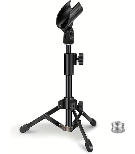 Performance Plus MH3W-4 Mikrofonhalter (4 Stück) – Gummi, Für Kabellose Mikrofone, 1,6 Cm Gewinde