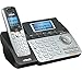 VTech DS6151 2-Line Cordless Phone System for Home or Small Business with Digital Answering System & Mailbox on each line, Black/silver primary