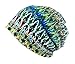 Qiabao Women's Soft Comfy Printed Slouch Beanie Cap Hat
