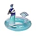 WISHTIME Giant Peacock Swim Pool Float 2019 Summer Peacock Inflatable Pool Float with Glitters Swim Ring Inflatable Lounge Raft Tube Summer Toys for Adults, Women, Kids, Toddlers