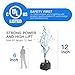 Simple Deluxe LGPUMP1056GX2 1056 GPH Submersible 15' Cord Water Pump for Fish Tank, Hydroponics, Fountains, Ponds, Statuary, 2 Pack 1056GPH