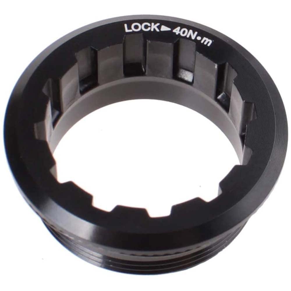 Shimano Spares CS-M9100 lock ring and spacer, Silver (Silver)