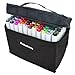 Huhuhero Dual Tips Markers, Art Twin Top Sketch Colored Pens with Carrying Case for Painting Coloring Highlighting and Underlining, Set of 80 Colors