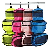 Hanging Toiletry Cosmetics Organizer with Bonus Reusable Bag (8.5
