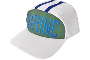 JCVCX Marine Hat Blue White Size Adjustable Caps Naval Officer Costume Hats