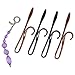 CCbeauty® Magic TWIST N CLIP For Women Hair, 4 Hairpin Clips + 1 Tassel Tail