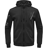 Pro Standard Mens WNBA Classic Triple Black Full Zip Hoodie