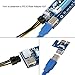 VOLADOR PCIe Riser, PCI Express 1x to 16x Powered Riser Adapter