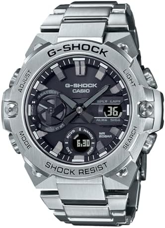 Amazon.com: Casio G-Shock GST-B400BD-1A2JF G-Steel Bluetooth Solar