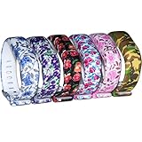 DDup New Release Adjustable Super Soft Replacement Wristband with Secure Watchband-style Closure for Fitbit Flex Activity Tracker