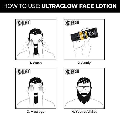 beardo ultraglow face lotion