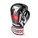 Flexzion 10 oz Boxing Gloves Women Men Youth - Fit for Heavy Bag Work, Training, Sparring, & General Exercise - Quick Velcro Strap, Secure Fit, Ample Padding, & Maximum Protection, Red Black
