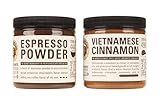 King Arthur Flour Baking Bundle: (1) King Arthur Flour Espresso Powder, (1) King Arthur Flour Vietnamese Cinnamon 3oz Ea. (2 Total)