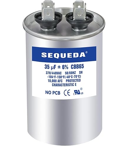 BOJACK 97F9899 35+5uF 35 MFD 440V Upgraded Replacement Round