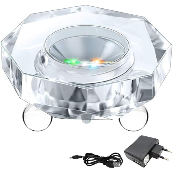 Crystal Lighted Display Stand