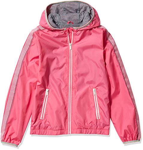 pink mesh anorak jacket