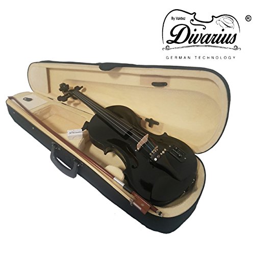Violín Divarius Electroacústico Negro 4/4 PS 900 Todo Incluido | DeRemate  México