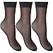 Women's Silky Soft, Sheer & Durable Smooth Knit Anklets (3 Pair Pack)