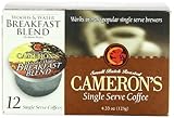 CAMERON'S BREAKFAST BLEND COFFEE 24 SINGLE SERVE CUPS