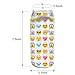 Mani Girls Teens 3d Printed Socks Emoji Heart Pattern Cut Ankle Socks 2 Pair/set